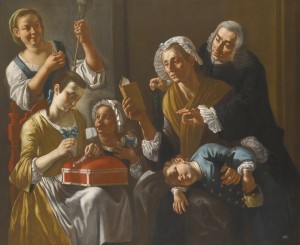 The sewing lesson